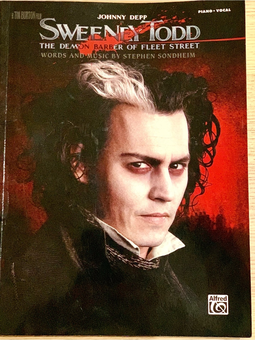 Sweeney Todd Piano Vocal Songbook